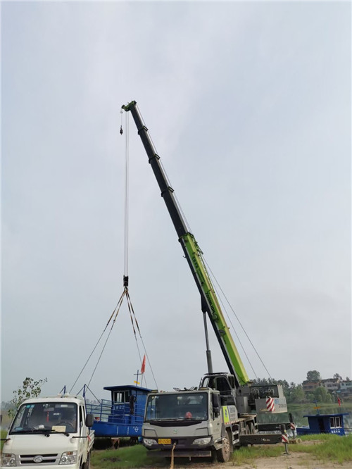 承德市桥梁建设吊装案例